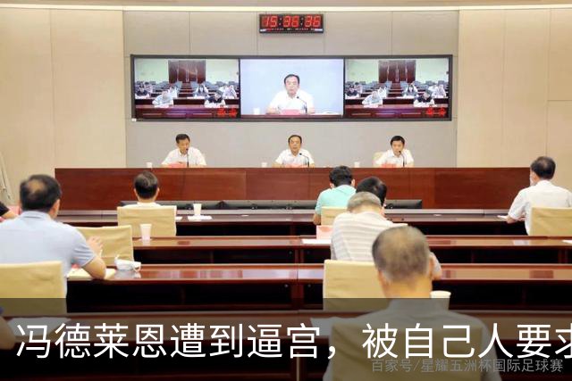 冯德莱恩遭到逼宫，被自己人要求立刻腾位置，马克龙可以无缝衔接